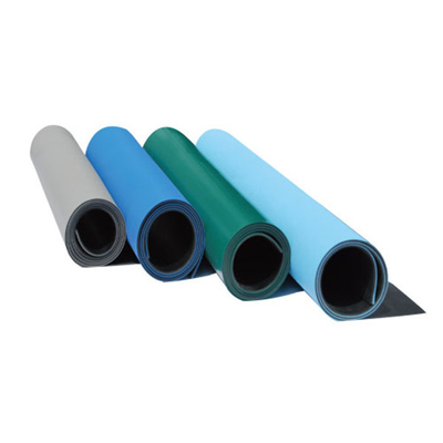 ওয়ার্কবেঞ্চ টেবিলের জন্য সবুজ 1.2mx10m 2mm ESD অ্যান্টিস্ট্যাটিক রাবার ম্যাট