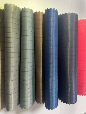 5mm স্ট্রিপ ESD কাপড় পরিষ্কার রুম Antistatic বিনামূল্যে পলিয়েস্টার ESD নিরাপত্তা বিরোধী স্ট্যাটিক ফ্যাব্রিক