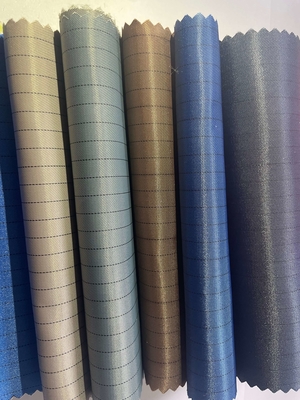 5mm স্ট্রিপ ESD কাপড় পরিষ্কার রুম Antistatic বিনামূল্যে পলিয়েস্টার ESD নিরাপত্তা বিরোধী স্ট্যাটিক ফ্যাব্রিক