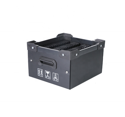 কালো জলরোধী ESD প্লাস্টিক কন্টেইনার বক্স SMD রিল স্টোরেজ টেপ হোল্ডার