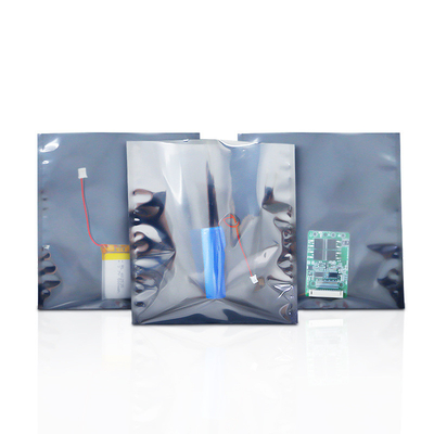 PCB পরিবাহী অ্যান্টি স্ট্যাটিক ESD ব্যাগ ভ্যাকুয়াম শিল্ডিং ফ্ল্যাট টাইপ