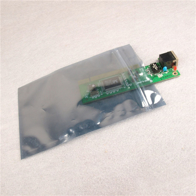 PCB ব্যবহৃত অ্যান্টি স্ট্যাটিক ESD ব্যাগ ভ্যাকুয়াম স্টোরেজ পোষা গোলাপী PE স্তরিত ফয়েল ব্যাগ
