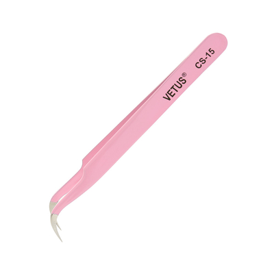 Vetus ESD 15 Tweezers Antistatic Precision Eyebow স্টেইনলেস স্টীল Tweezers