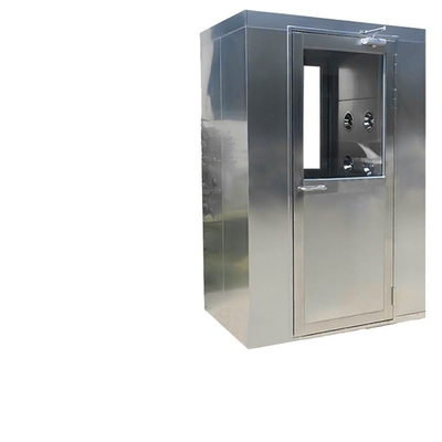 ক্লিনরুমের জন্য 220V 50HZ পাওয়ার 0.75kw ইন্টেলিজেন্ট স্টেইনলেস স্টিল এয়ার শাওয়ার