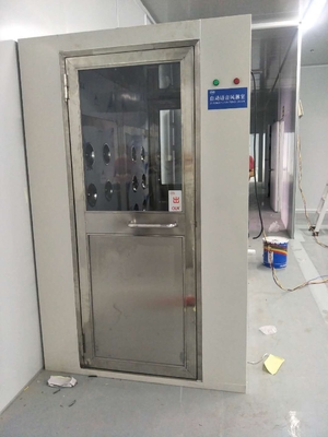30mm পোর্টেবল ক্লিনরুম এয়ার শাওয়ার একক ব্যক্তি ডাবল সাইড ব্লোয়িং