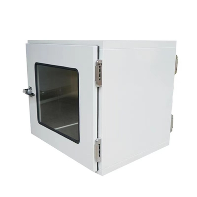 220V 50HZ কোল্ড রোল্ড ক্লিনরুম পাস বক্স স্টেইনলেস স্টীল স্ট্যাটিক পাস বক্স