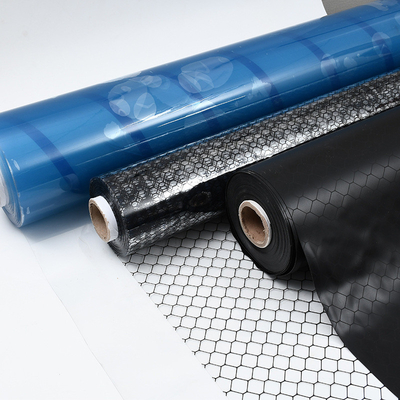 কারখানা ব্যবহারের জন্য Antistatic ESD পিভিসি গ্রিড কার্টেন স্বচ্ছ কালো