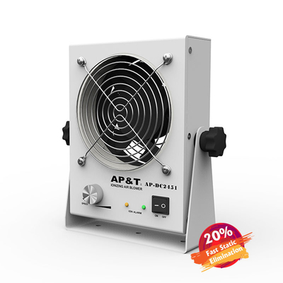 220V 50Hz অনুভূমিক দ্রুত বেঞ্চ শীর্ষ ESD Ionizer ফ্যান শক সুরক্ষা