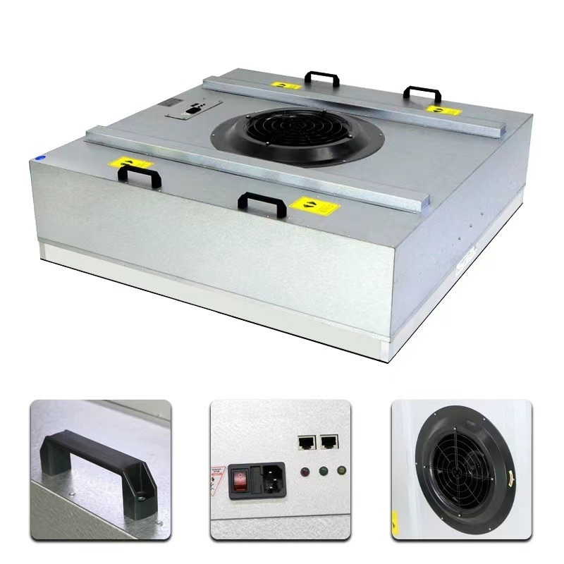 পরিষ্কার ঘরের জন্য 220 240V 50 60Hz FFU ফ্যান ফিল্টার ল্যামিনার ফ্লো হুড